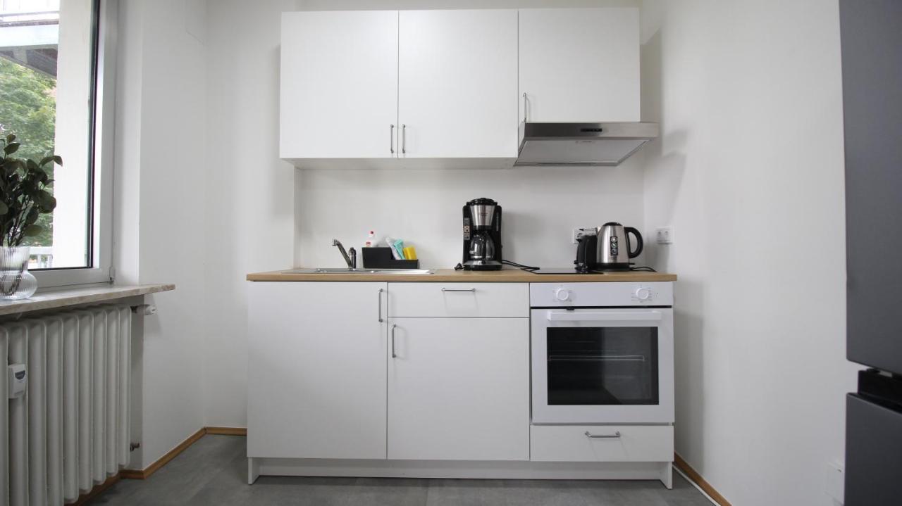 Apartmenthaus Kitzingen - Grosszuegige Wohnungen Fuer Je 6 Personen Mit Balkon Eksteriør bilde
